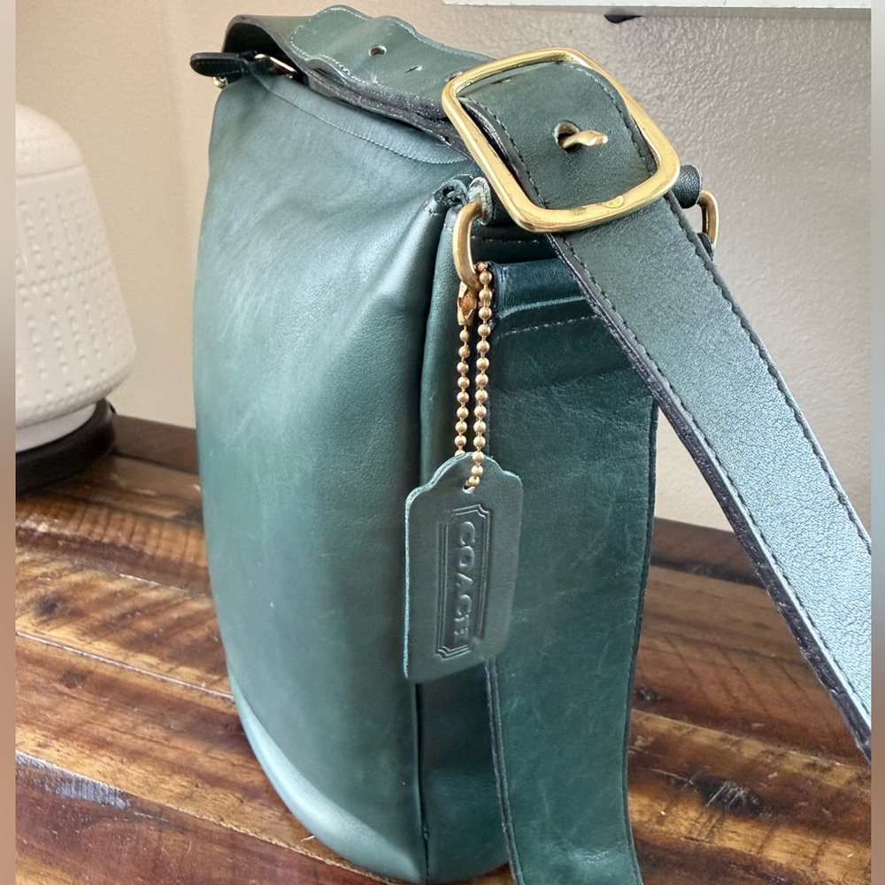 Rare 1994 Vintage Coach Boulevard Bag 4128 Manhattan NYC Handbag Crossbody Purse - Picture 2 of 15